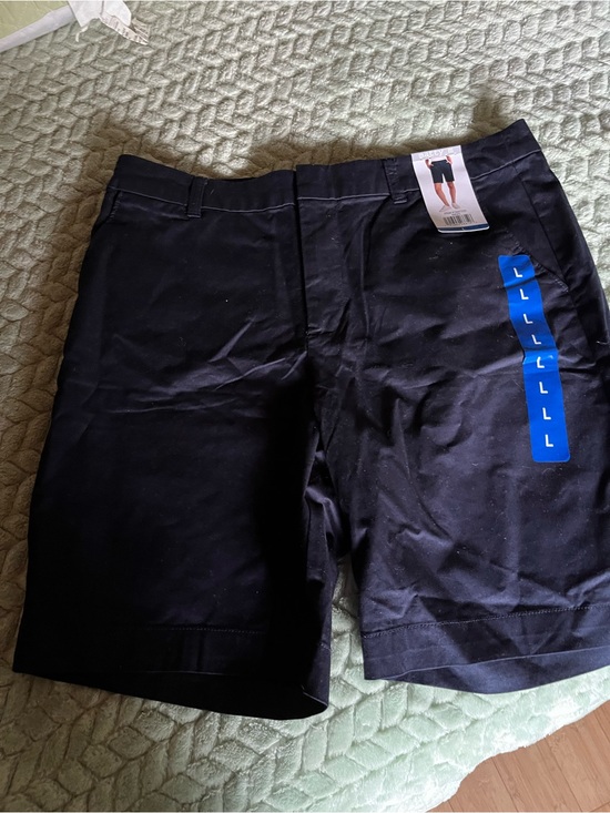 Matty M Pants - NEW  Matty M Womens sz Large MATTY M Performance Shorts - NAVY Blue
